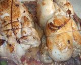 Foto del paso 4 de la receta: Picantones a la cacerola rellenos de manzana
