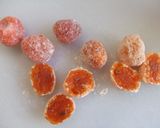 Foto del paso 7 de la receta: Budín de calabacín con frutos secos y naranjitas chinas