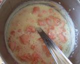 Foto del paso 3 de la receta: Budín-flan de bizcochos de Reims al caramelo rubio