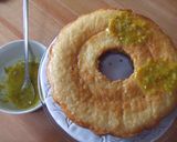 Foto del paso 6 de la receta: Pastel sin huevo con mango y cobertura de cítricos