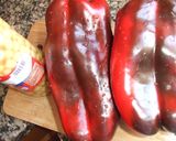 Foto del paso 1 de la receta: Dip de hummus con pimientos asados