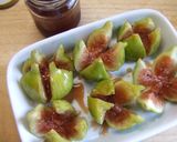 Foto del paso 2 de la receta: Higos asados con frambuesas y arándanos 