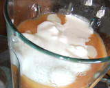 Foto del paso 1 de la receta: Crema de melocotones y paraguayos al mascarpone