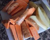 Foto del paso 1 de la receta: Picantones con pimientos morrones y ajo