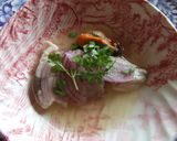 Foto del paso 1 de la receta: Aperitivo de ceviche de jurel y mejillón