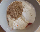 Foto del paso 3 de la receta: Ensalada con mayonesa de zanahoria y semillas de sésamo tostado