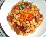 Foto del paso 3 de la receta: Alubias blancas al romero con tomates secados y ajada