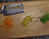 Foto del paso 5 de la receta: Pastel sin huevo con mango y cobertura de cítricos