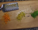 Foto del paso 5 de la receta: Pastel sin huevo con mango y cobertura de cítricos