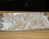 A picture of step 6 of Shrimp and Shiitake Spring Rolls.