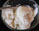 A picture of step 6 of Lychee ice cream.