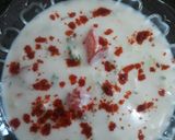 A picture of step 1 of Vegetable Raita.