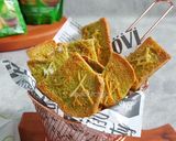 Foto langkah ke 6 dari resep Bagelen Matcha Keju.