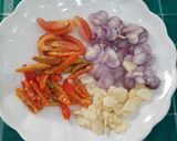Foto langkah ke 3 dari resep Tumis Cumi Pete.