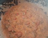 Foto del paso 4 de la receta: Fideos con queso crema y cherrys