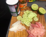Foto del paso 2 de la receta: Aguachile de coco 🥥, emperador y camarones