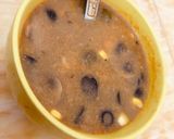 A picture of step 5 of Mushroom Sprouts with Olive soup.