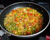 A picture of step 5 of Mix Veg Special.