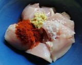 รูปขั้นตอนการทำที่ 2 ของ Chicken Tikka คีโต