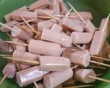 Foto langkah ke 3 dari resep Corn dog sosis mini.