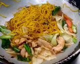 รูปขั้นตอนการทำที่ 4 ของ เส้นเหลืองผัดซีอิ๊วไก่