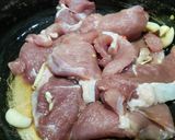Hình bước làm 1 của món Cơm thịt khìa (kiểu cơm tấm Long Xuyên)