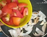A picture of step 2 of Sweet Corn Capsicum Curry.