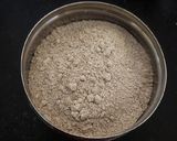 A picture of step 4 of Sprouted Ragi flour laddu.