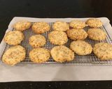 A picture of step 6 of Milk Chocolate Dipped Toffee Shortbread Cookies.