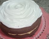 Foto del paso 18 de la receta: Tarta de chocolate con buttecream de toffee y merengue suizo
