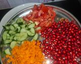 A picture of step 1 of Sprouted moong healthy salad.