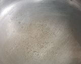A picture of step 1 of Zeera rice.