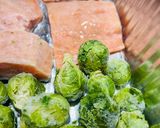 A picture of step 3 of Salmon and Brussel Sprouts Dinner.