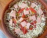 صورة لخطوة 3 من وصفة -بيتزا البطاطس اللذيذه🍕🥔!