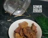 Foto langkah ke 6 dari resep Semur Daging Tahu Khas Betawi.
