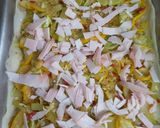 Foto del paso 6 de la receta: Tarta de Zucchini Amarillo y Verde con Lomito Canadiense