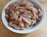 Zöldborsós csirkemell bulgurral recept fázis 1 fotója