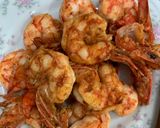 Hình bước làm 3 của món Tôm sốt cay