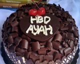 Foto langkah ke 9 dari resep Bolu Jadul Coklat (basecake ultah).