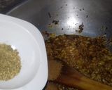 A picture of step 4 of Chane ki tarkari  sehri special.