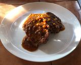 Foto del paso 9 de la receta: Menú de tres tiempos 🥗🥩🍞✨