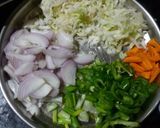 વેજ નુડલ્સ ફ્રેન્કી (Veg Noodles Frankie Recipe In Gujarati) રેસીપી સ્ટેપ2ફોટો