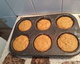 Foto del paso 5 de la receta: Muffins veganos de zapallo y zanahoria exprés