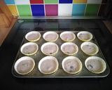 A picture of step 5 of Vickys Cherry Banana Muffins, GF DF EF SF NF.