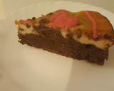 Foto del paso 3 de la receta: Brownie cheesecake de San Valentín