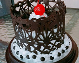 Foto langkah ke 9 dari resep Blackforest Tart.