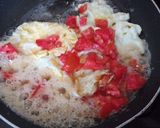 A picture of step 2 of Indomie Noodles with Fried Eggs #noodlesrecipecontest.