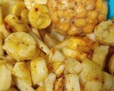 A picture of step 4 of Fruit chaat.