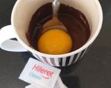 Foto del paso 2 de la receta: Mug cake de cacao y avena 😋 (sin azúcar, grasa ni harina)