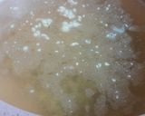 Hình bước làm 1 của món Canh bí xanh thịt xay tôm khô
